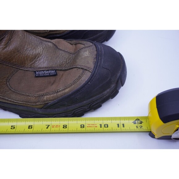 Irish Setter by Red Wing Men's SnowRidge Waterproof Boots SZ 10 D Leather Work - Picture 8 of 8